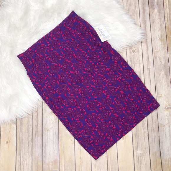 Lularoe Cassie Floral Skirt - Picture 3 of 3